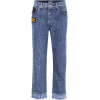 MIU MIU Embellished cropped jeans - Джинсы - 