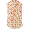 MIU MIU Printed cotton-voile top - Camicie (corte) - 