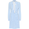 MIU MIU Ruffled silk midi dress - ワンピース・ドレス - 