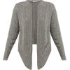 MIU MIU  Tie-front wool cardigan - Swetry na guziki - 