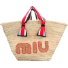 MIU MIU Woven straw tote € 750 - Hand bag - 