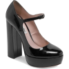 MIU MIU black mary jane shoe - Zapatos clásicos - 