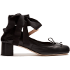 MIU MIU black with ribbon shoe - Sapatos clássicos - 