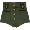 MIU MIU button-front shorts - Shorts - $750.00  ~ £570.01