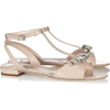MIU MIU embellished sandals - Flats - 