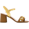 MIU MIU embellished strap sandals - Sandale - 