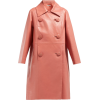 MIU MIU light red leather coat - Jaquetas e casacos - 