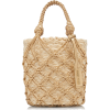 MIU MIU neutral woven straw bag - 手提包 - 