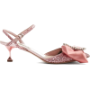 MIU MIU pink sequin embellished shoe - Sandale - 