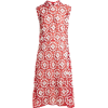 MIU MIU red floral embroidered dress - Dresses - 