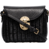 MIU MIU straw and leather shoulder bag - Kleine Taschen - 