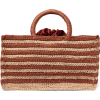 MIZELE Muze mini striped crocheted raffi - Hand bag - 