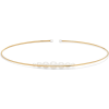 MIZUKI 14-karat gold pearl choker - Necklaces - 