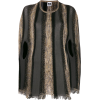 M MISSONI striped knitted cape - Kurtka - 