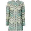 M Missoni Stripe knit glitter cardigan - Jaquetas - 
