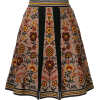 M Missoni floral pleated skirt - Saias - 