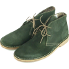 MODSHOES green suede desert boots - Čizme - 