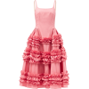 MOLLY GODDARD Angie frilled cotton-popli - sukienki - 