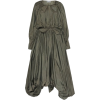MOLLY GODDARD grey draped dress - Dresses - 