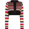 MOLLY GODDARD multicolour cropped - Swetry na guziki - 