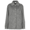 MONCLER Wool and mohair-blend shirt - Koszule - krótkie - 