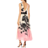 MONIQUE LHUILLIER Floral silk organza mi - Uncategorized - 