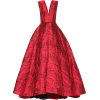 MONIQUE LHUILLIER Silk-blend jacquard go - Dresses - 