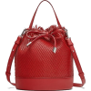 MONOCHROME BRAIDED BUCKET BAG - Hand bag - 35.95€  ~ $41.86