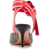MONSE Glen Plaid Strap Kitten Heel - Классическая обувь - 