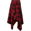 MONSE asymmetric checked skirt - Suknje - 
