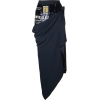 MONSE asymmetric sequin wrap skirt - 裙子 - 