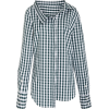 MONSE gingham double collar shirt - Koszule - krótkie - 