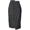 MONSE plaid pencil skirt 1,173 € - スカート - 