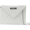 MOSCHINO клатч-конверт с принтом на цепо - Hand bag - 