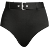 MOSCHINO black belted bikini bottom - Kostiumy kąpielowe - 