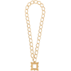 MOSCHINO frame pendant necklace - ネックレス - 