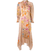 MOTHER OF PEARL floral print symmetric d - Dresses - 
