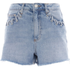 MOTO Whip Stitch Mom Shorts - 短裤 - £139.00  ~ ¥1,225.44