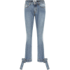 MSGM Bow trimmed straight-leg jeans - ジーンズ - 
