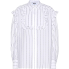 MSGM Embroidered cotton shirt - Koszule - długie - 