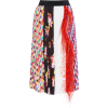 MSGM Feather-Embellished Printed Plissé  - Skirts - $995.00 