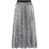 MSGM Pleated sequinned midi skirt - Skirts - 