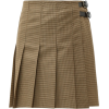 MSGM  Pleated wool-blend houndstooth min - Skirts - 