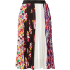  MSGM Printed plissé-crepe skirt - Röcke - 