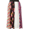  MSGM Printed plissé-crepe skirt - Krila - 