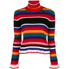 MSGM - Ruffled striped rollneck jumper - Pullovers - $540.00 