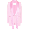 MSGM Satin lapel tuxedo jacket - Jaquetas e casacos - 