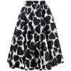 MSGM heart shape print skirt - Gonne - 