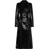 MUGLER leopard-print vinyl trench coat - Куртки и пальто - 