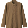 MUJI brown shirt - Camisa - curtas - 